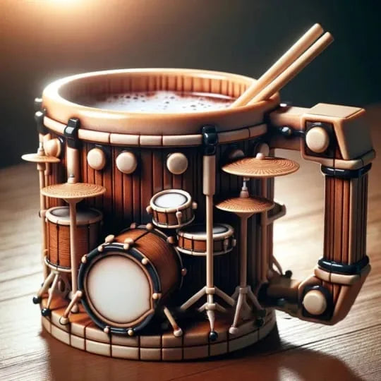Tazza Batteria 3D
