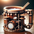 Tazza Batteria 3D