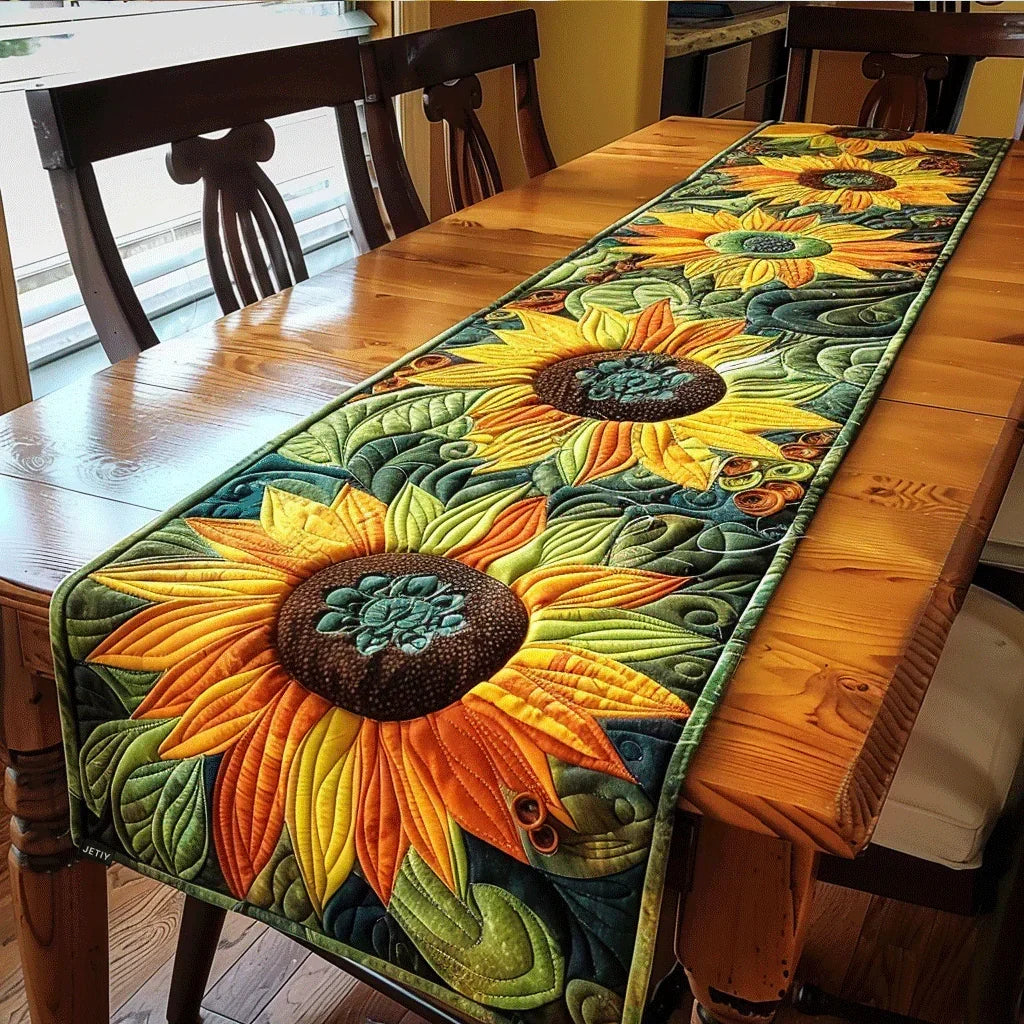 Tovaglia Imbottita Giardino dei Girasoli Artistico