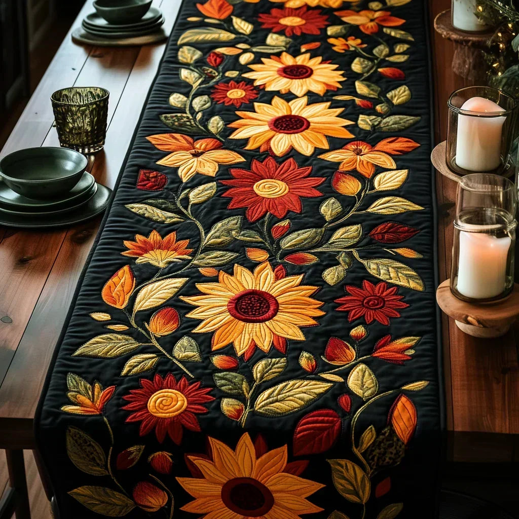 Tovaglia Imbottita Girasole d'Autunno