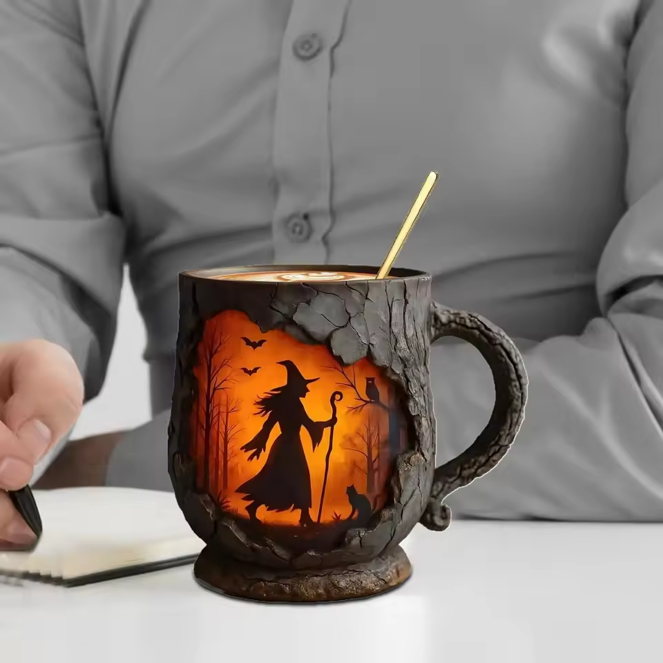 Tazza di Halloween 3D
