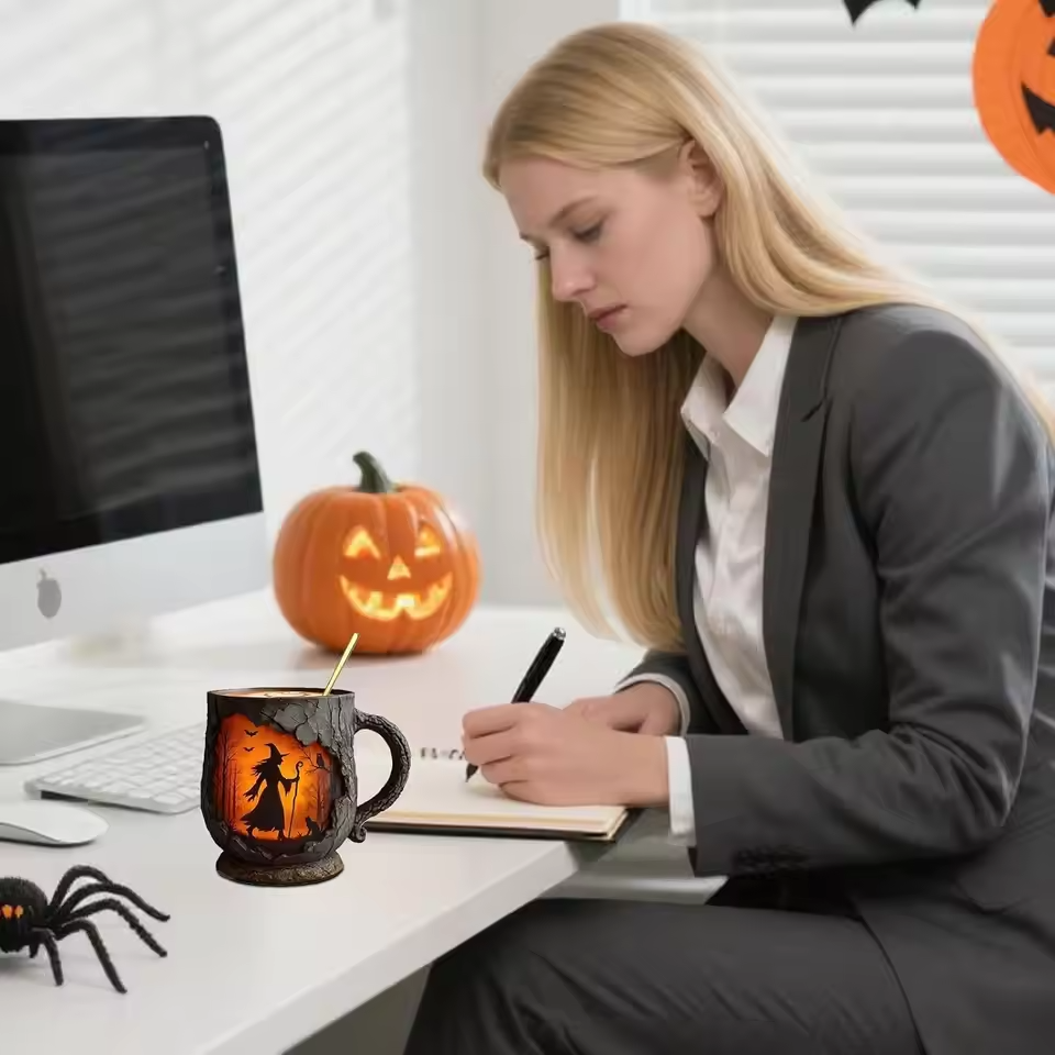 Tazza di Halloween 3D