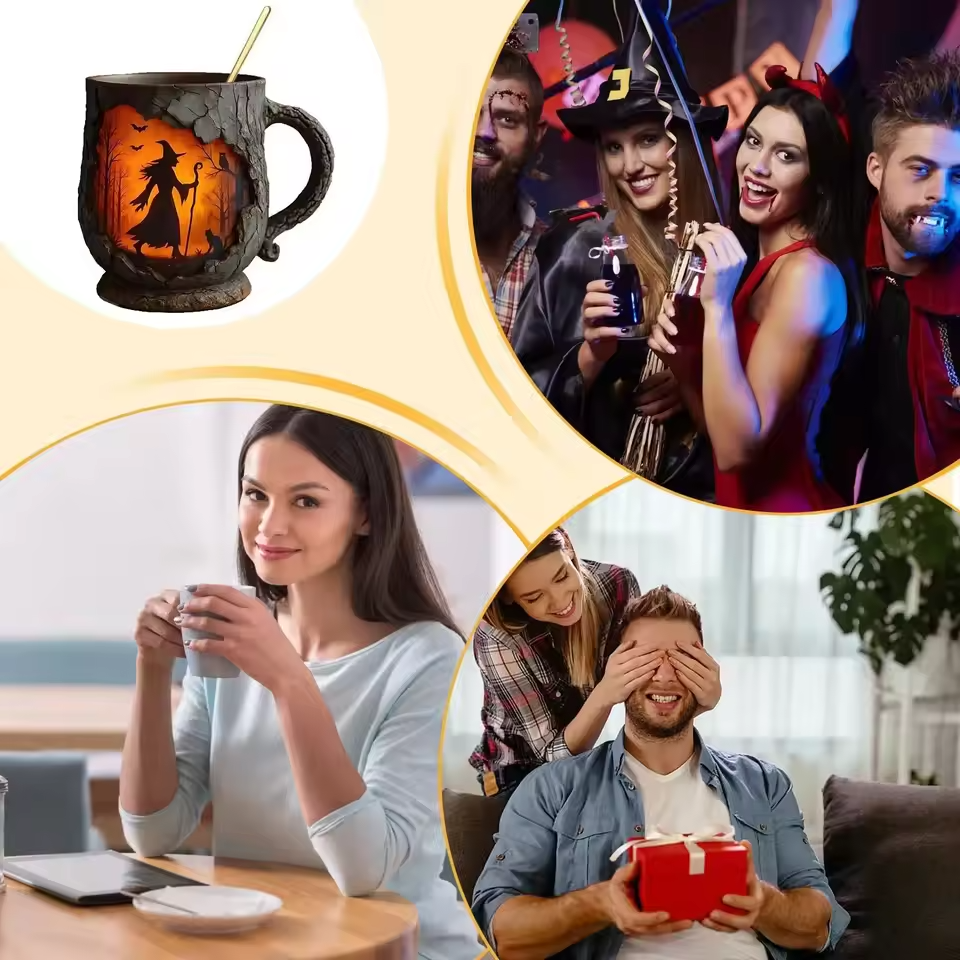 Tazza di Halloween 3D