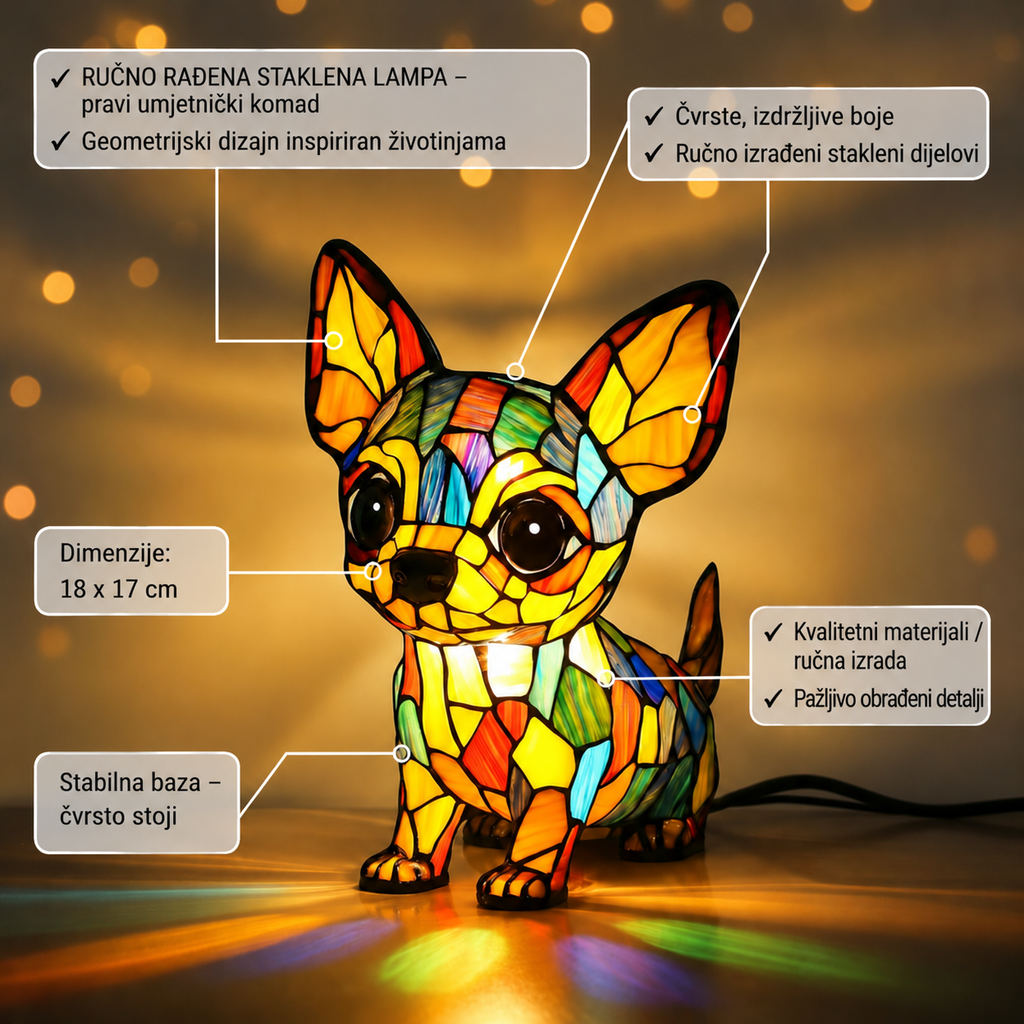 Medaglione Charmoso di Chihuahua