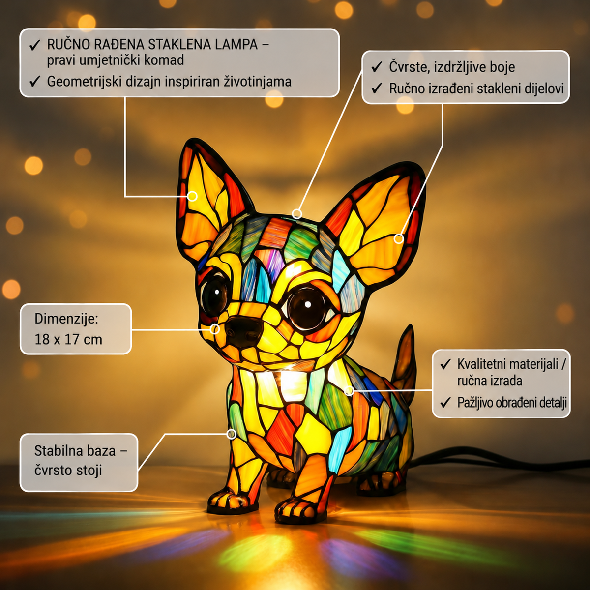 Medaglione Charmoso di Chihuahua